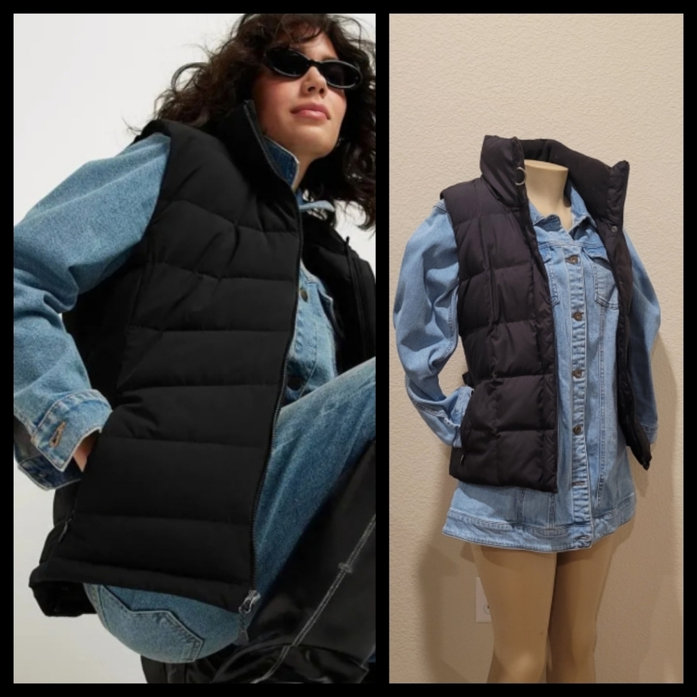 Eddie Bauer Charcoal 700 Goose Down Jacket S